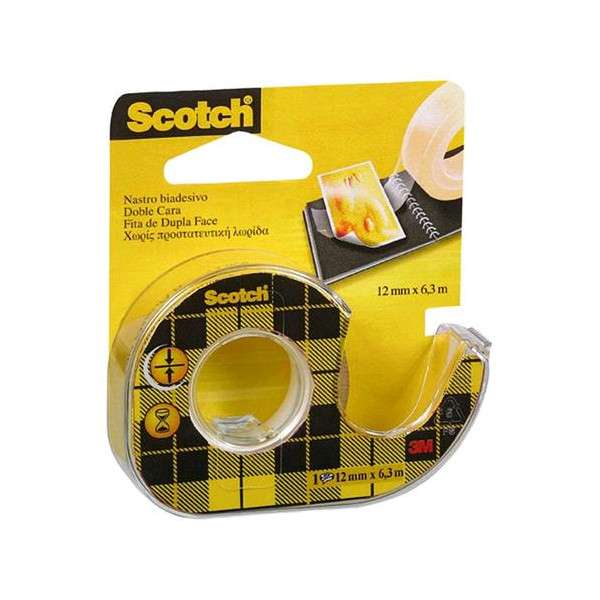 3M Scotch Nastro Biadesivo Trasparente Chiocciola - 3M7000091511 — Mornati  Paglia