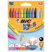 BIC 12 Pastelli A Cera Plastidecor - BIC5542