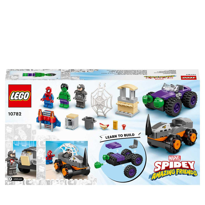 LEGO Resa Dei Conti Tra Hulk E Rhino - 10782