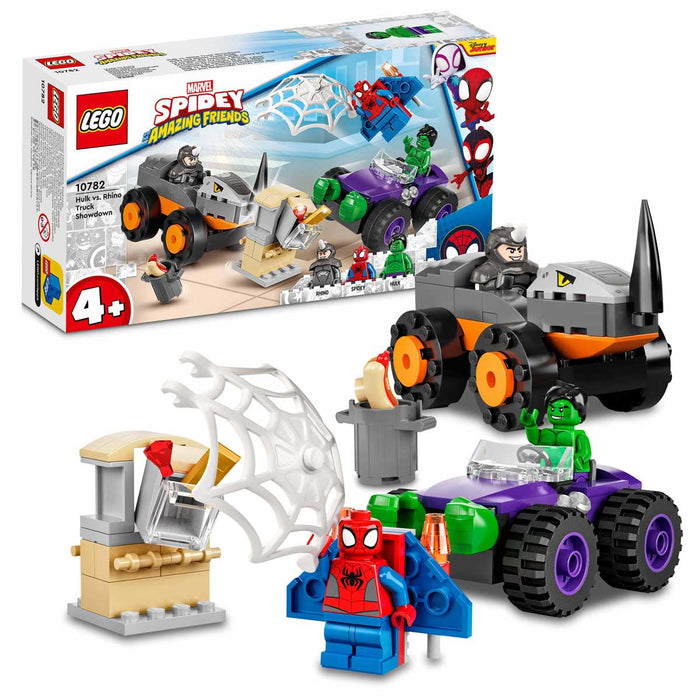 LEGO Resa Dei Conti Tra Hulk E Rhino - 10782