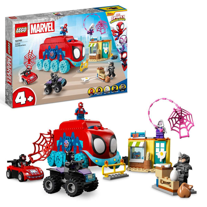 LEGO Marvel Super Heroes Quartier Generale Mobile Del Team Spidey Marvel Team - 10791
