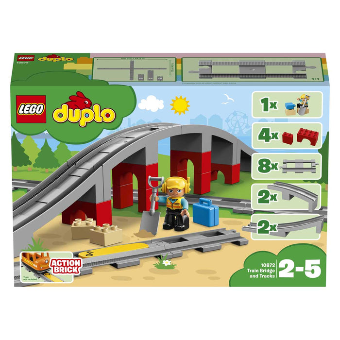 LEGO Duplo Ponte E Binari Ferroviari - 10872