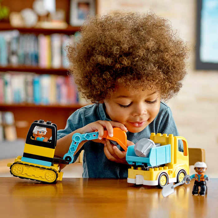 LEGO Duplo Camion E Scavatrice Cingolata - 10931