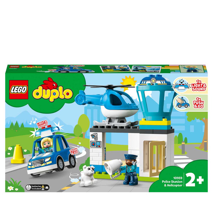 LEGO Stazione Di Polizia Ed Elicottero - 10959