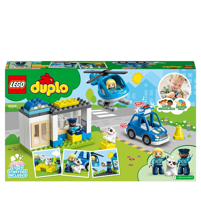 LEGO Stazione Di Polizia Ed Elicottero - 10959
