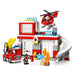 LEGO Caserma Dei Pompieri Ed Elicottero - 10970