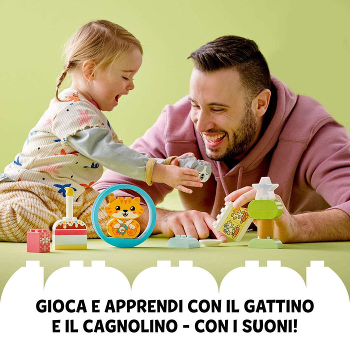 LEGO Il Mio Primo Cagnolino E Gattino Con Suoni - 10977