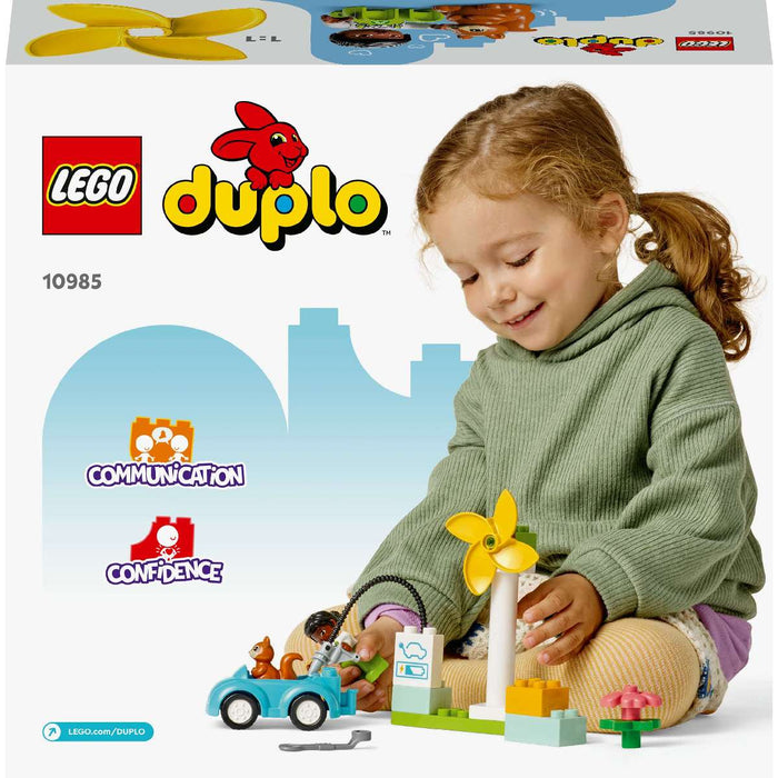 LEGO Duplo Turbina Eolica E Auto Elettrica - 10985