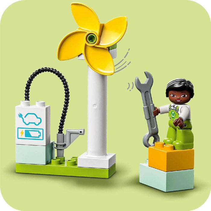 LEGO Duplo Turbina Eolica E Auto Elettrica - 10985