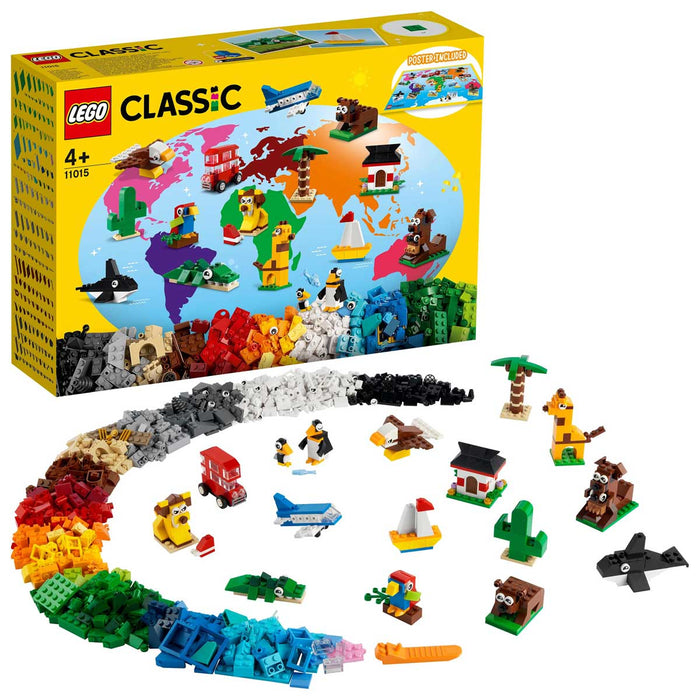 LEGO Classic Giro Del Mondo - 11015
