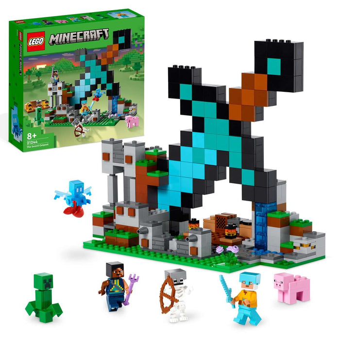 LEGO Minecraft L’Avamposto Della Spada - 21244