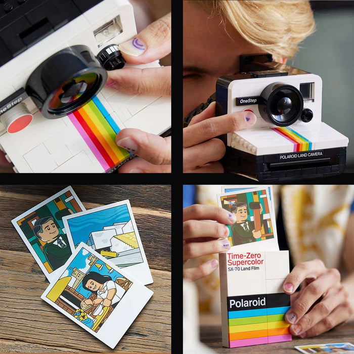 LEGO Ideas Fotocamera Polaroid Onestep Sx-70 21345 Fotocamera Vintage - 21345