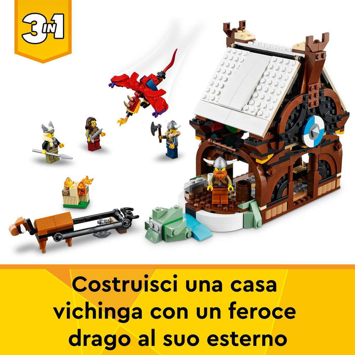 LEGO Nave Vichinga E Jörmungandr - 31132