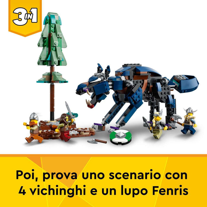LEGO Nave Vichinga E Jörmungandr - 31132