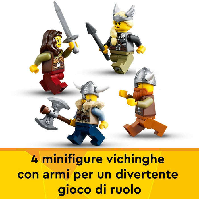 LEGO Nave Vichinga E Jörmungandr - 31132