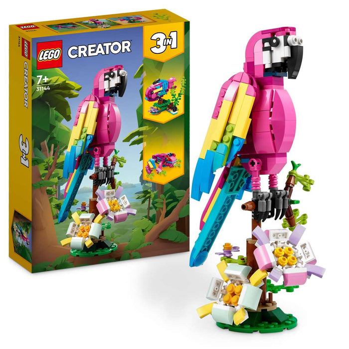 LEGO Pappagallo Esotico Rosa - 31144