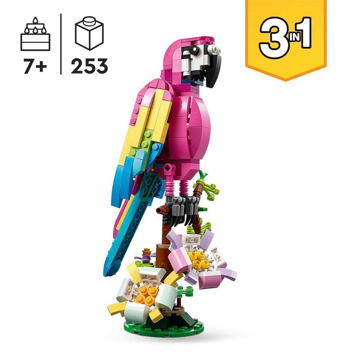LEGO Pappagallo Esotico Rosa - 31144