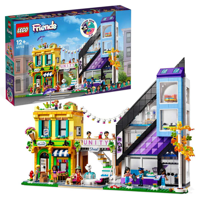 LEGO Friends Negozio Di Design E Fioraio Del Centro - 41732