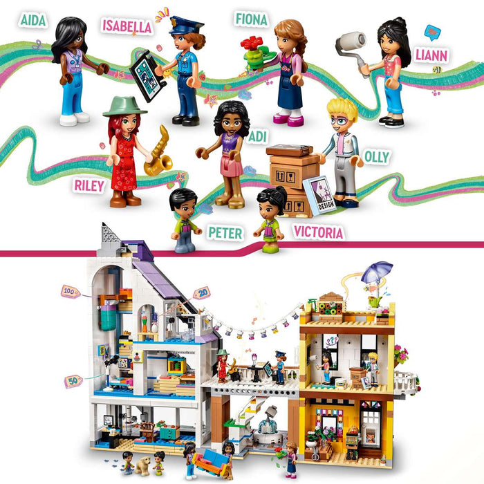 LEGO Friends Negozio Di Design E Fioraio Del Centro - 41732