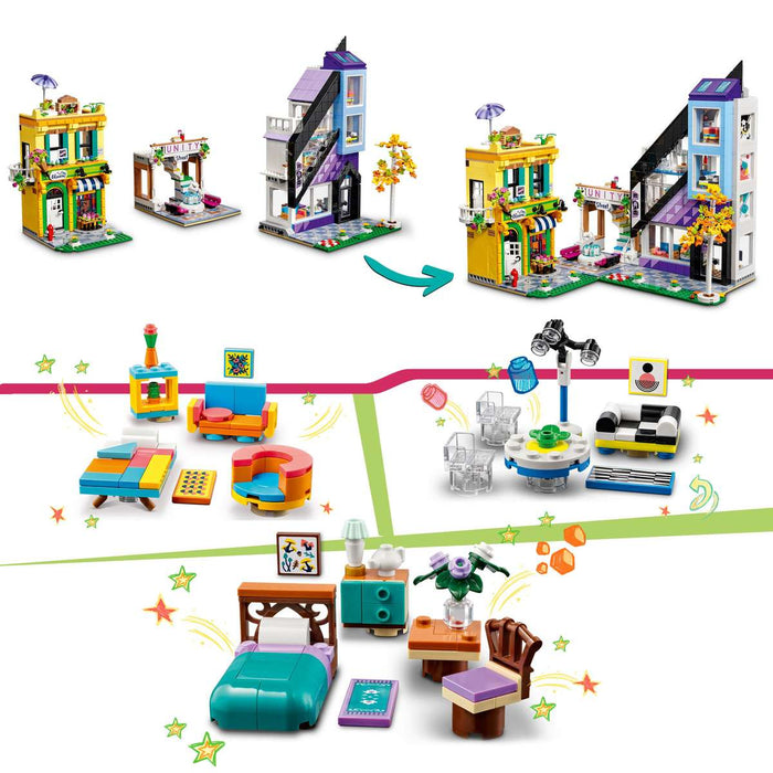 LEGO Friends Negozio Di Design E Fioraio Del Centro - 41732