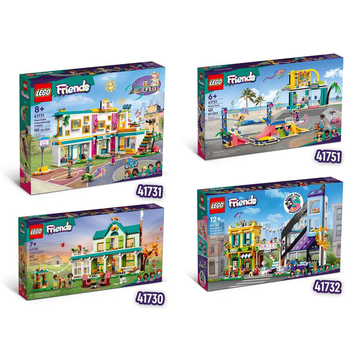 LEGO Friends Negozio Di Design E Fioraio Del Centro - 41732