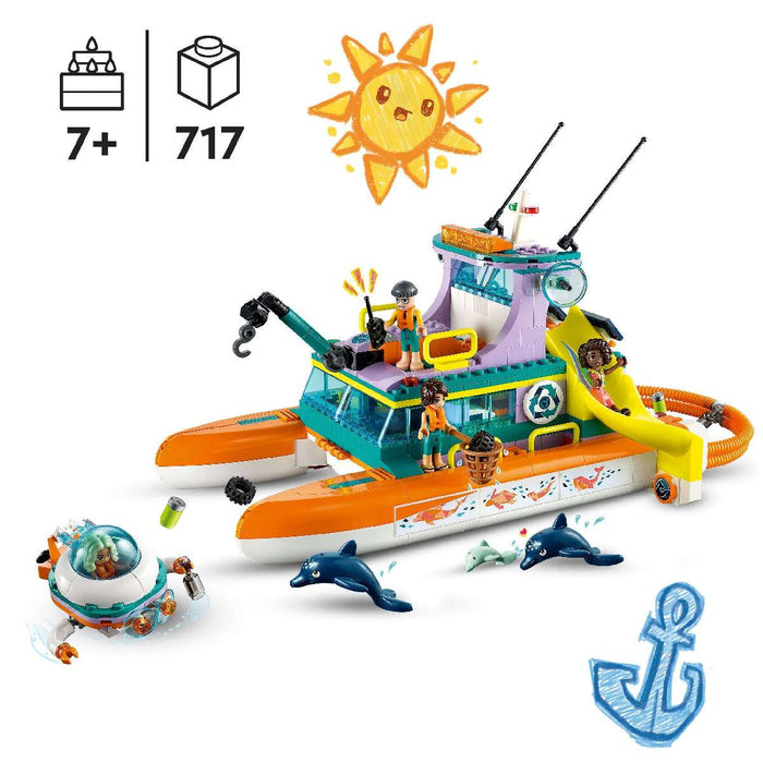 LEGO Catamarano Di Salvataggio - 41734