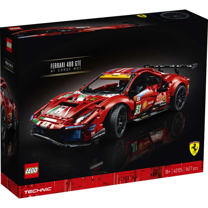 LEGO Technic Ferrari 488 Gte “Af Corse #51” - 42125