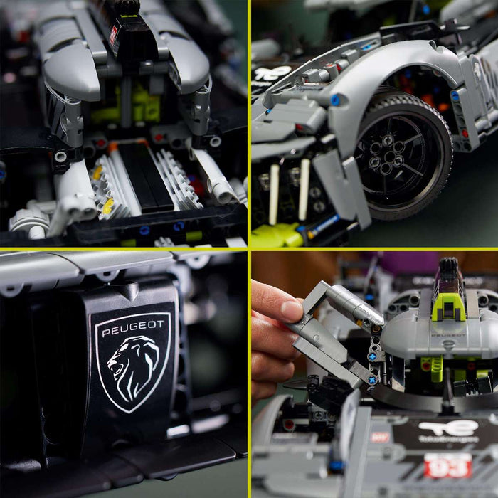LEGO Technic Peugeot 9X8 24H Le Mans Hybrid Hypercar - 42156