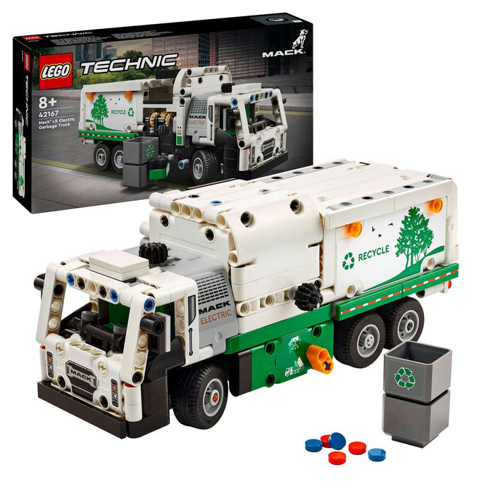 LEGO Camion Della Spazzatura Mack Lr Electric - 42167