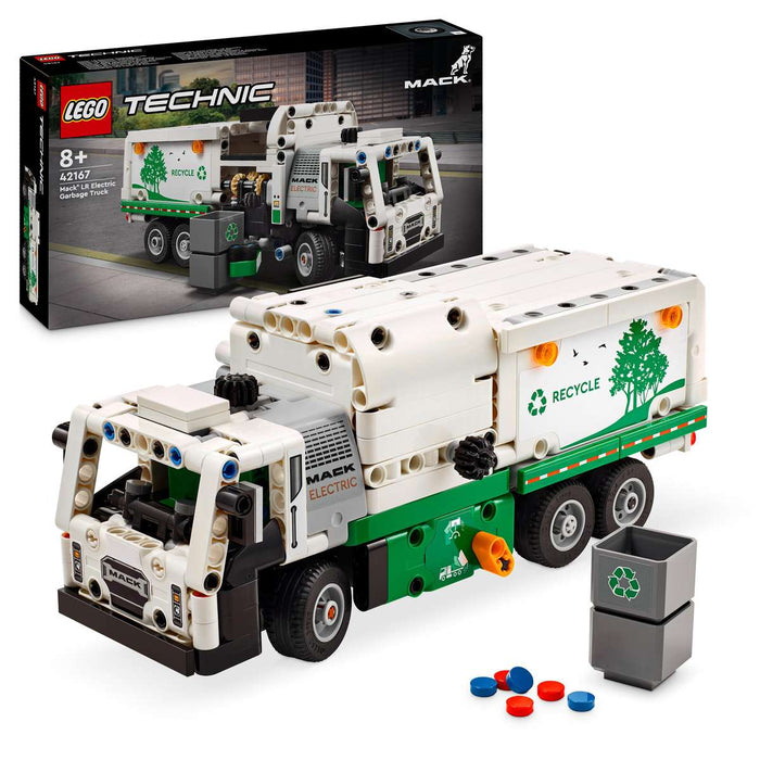 LEGO Camion Della Spazzatura Mack Lr Electric - 42167