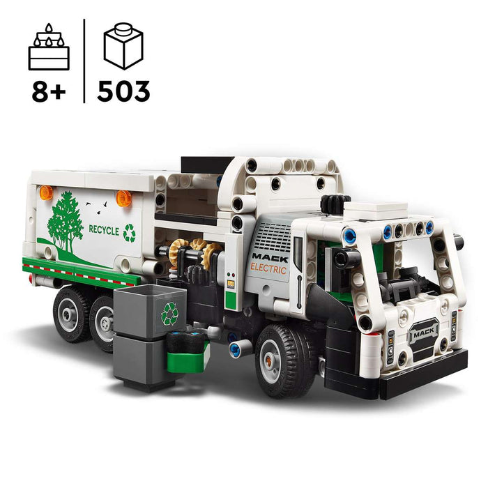 LEGO Camion Della Spazzatura Mack Lr Electric - 42167