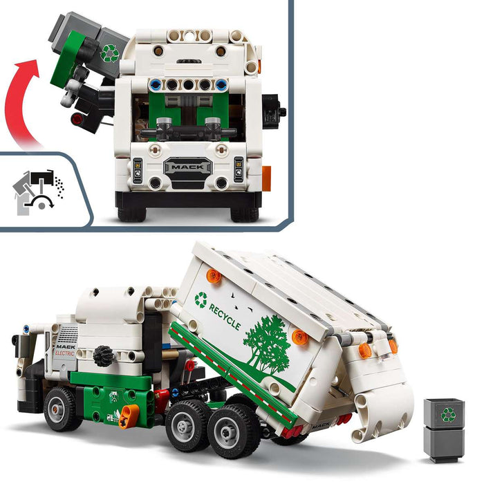 LEGO Camion Della Spazzatura Mack Lr Electric - 42167