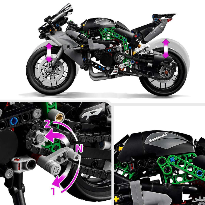 LEGO Motocicletta Kawasaki Ninja H2R - 42170