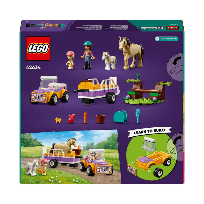 LEGO Rimorchio Con Cavallo E Pony - 42634