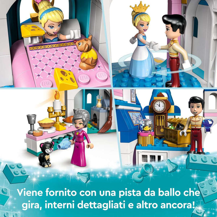 LEGO Il Castello Di Cenerentola E Del Principe Azzurro - 43206