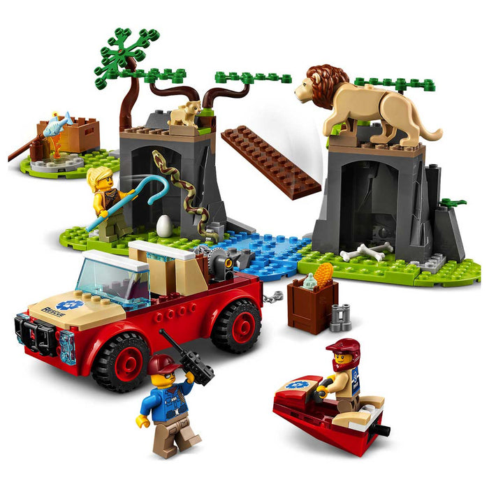 LEGO City Fuoristrada Di Soccorso Animale - 60301