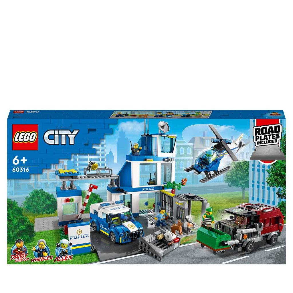 Lego City Police Station Istruzioni Lego Stazione Di Polizia Lego