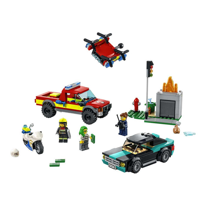 LEGO Soccorso Antincendio E Inseguimento Della Polizia - 60319