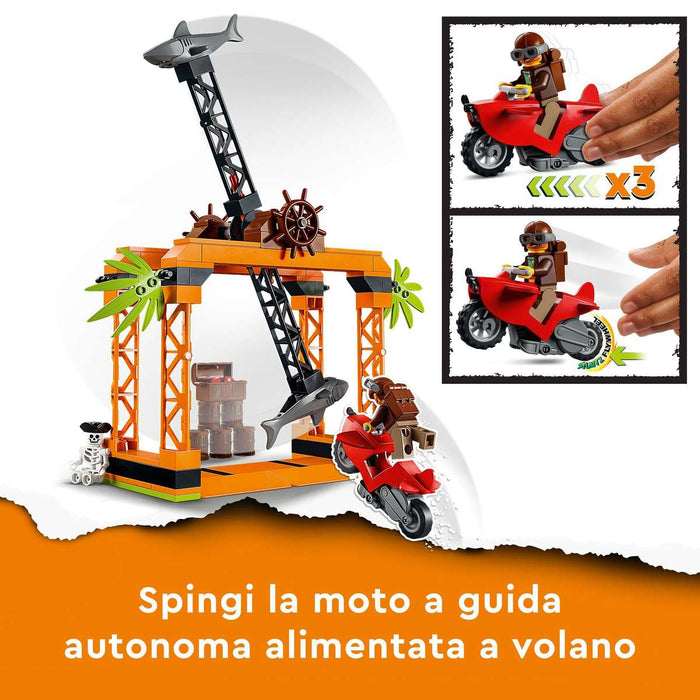LEGO Sfida Acrobatica Attacco Dello Squalo - 60342