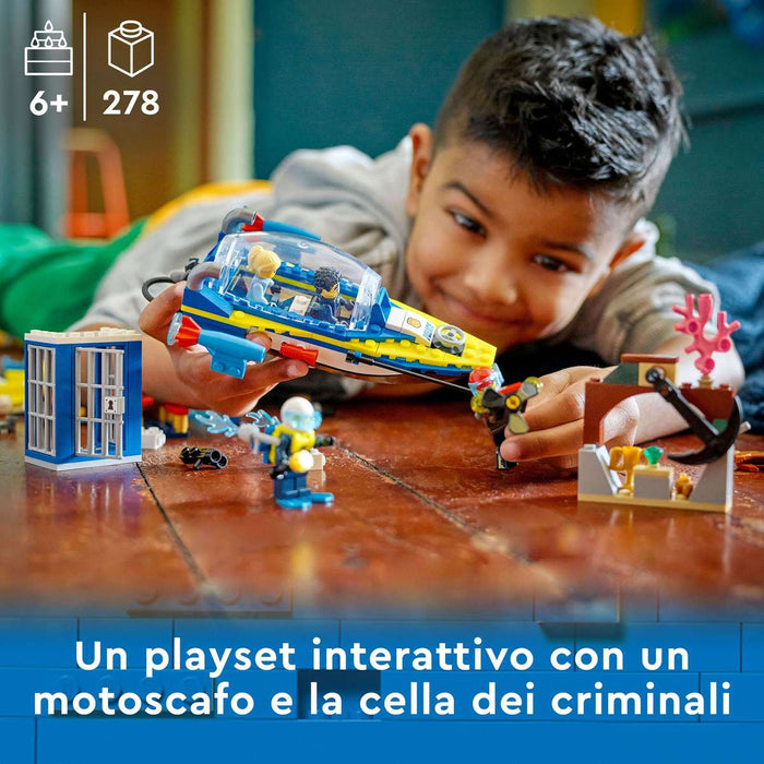 LEGO Missioni Investigative Della Polizia Marittima - 60355