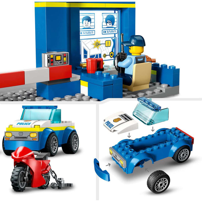 LEGO City Inseguimento Alla Stazione Di Polizia - 60370