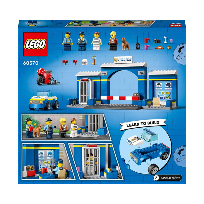 LEGO City Inseguimento Alla Stazione Di Polizia - 60370