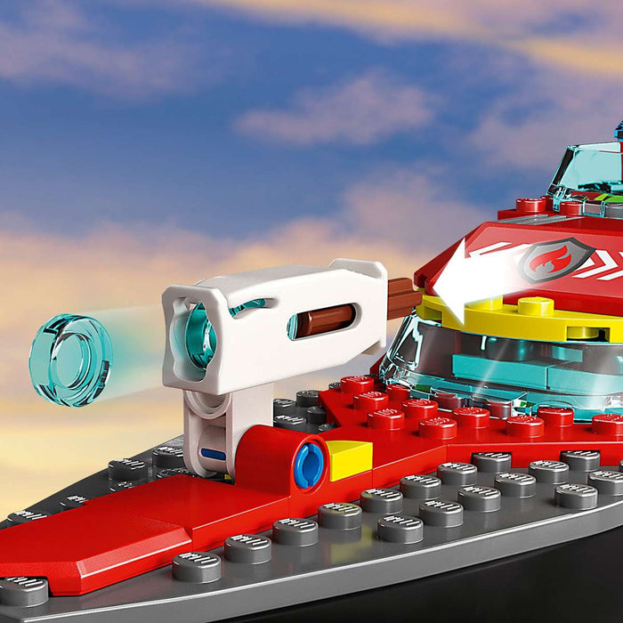 LEGO City Barca Di Soccorso Antincendio - 60373