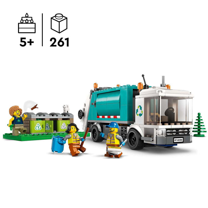 LEGO City Camion Per Il Riciclaggio Dei Rifiuti - 60386