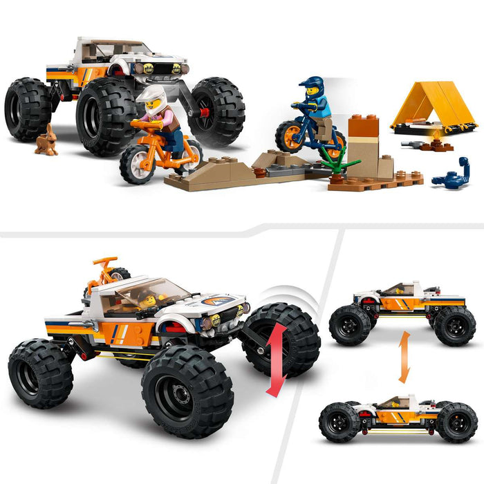 LEGO City Avventure Sul Fuoristrada 4X4 - 60387