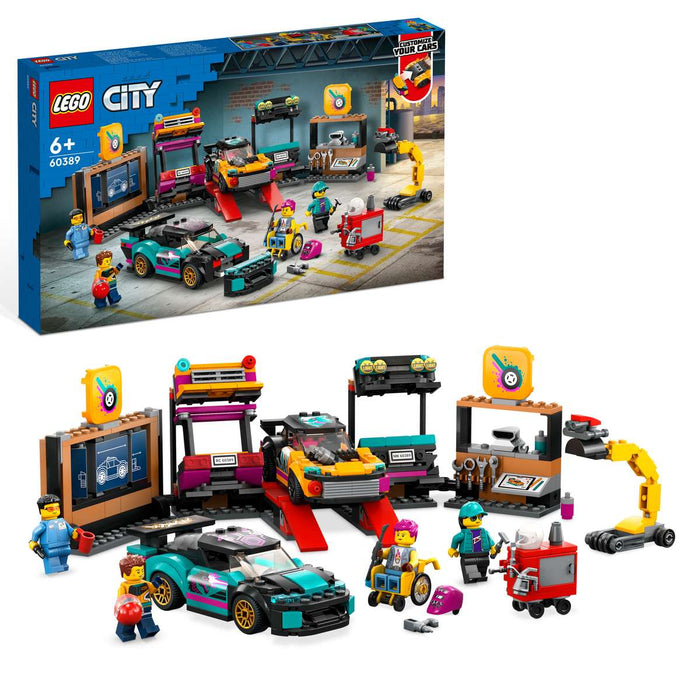 LEGO City Garage Auto Personalizzato - 60389