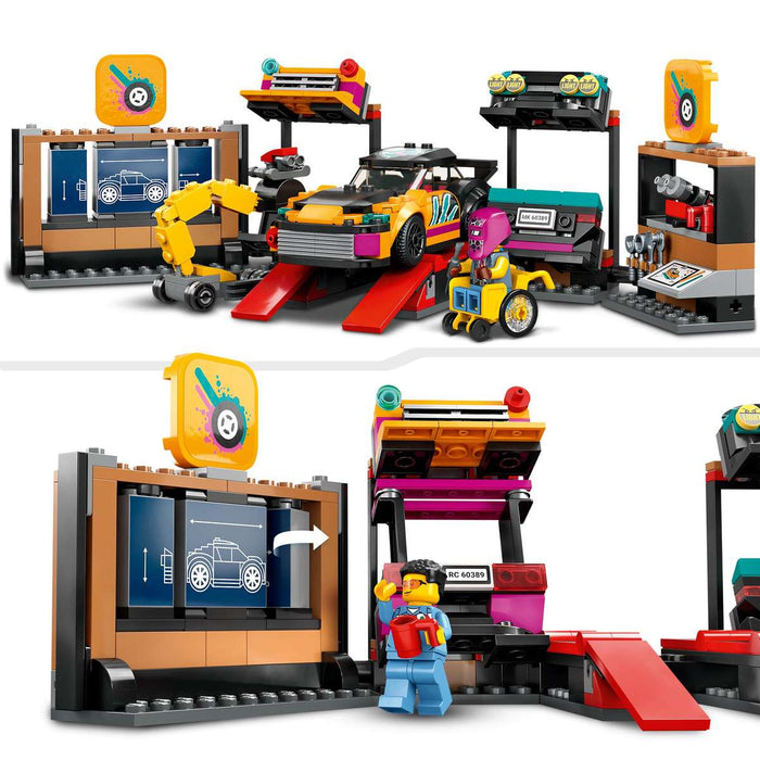 LEGO City Garage Auto Personalizzato - 60389