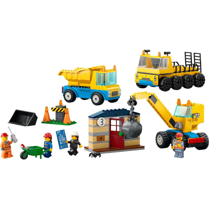 LEGO Camion Da Cantiere E Gru Con Palla Da Demolizione - 60391