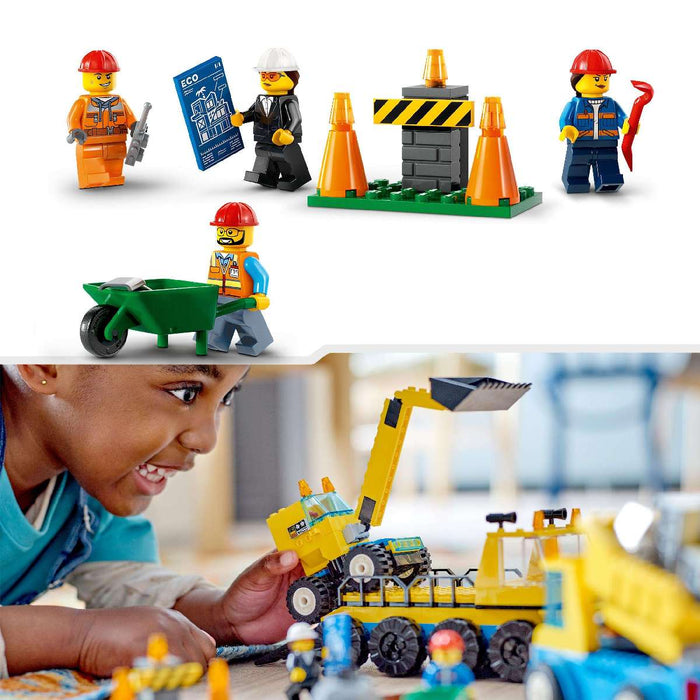 LEGO Camion Da Cantiere E Gru Con Palla Da Demolizione - 60391