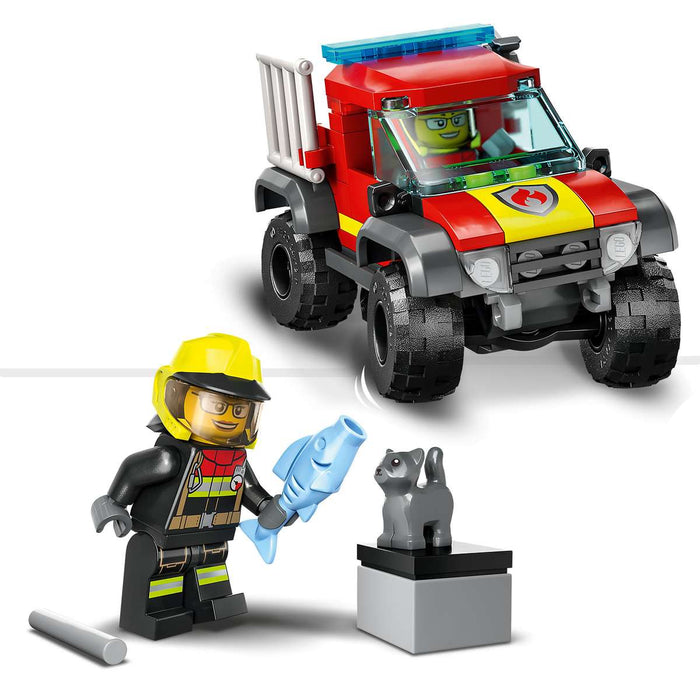 LEGO City Soccorso Sul Fuoristrada Dei Pompieri - 60393
